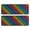 Colorful Rainbow Checkered, variant on Kitchen Rugs Sets Of 2,Blue and White Checkered Pattern Anti Fatigue Kitchen Mat Rugs Non Slip Washable,Decorative Kitchen Floor Mats for Kitchen,Sink,Laundry,17"x47" 17"x47"