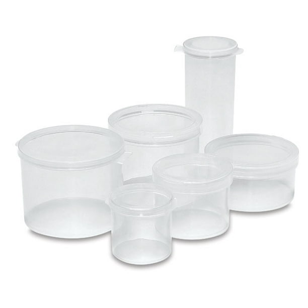 LaCons Flip Top Container Hinged Lid, 3/4 oz