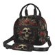 thumbnail image 1 of Fotbe Classical Rose Crown Skull Bolsa de Almuerzo con Estampado, Lonchera Aislada, Contenedores de Comida Reutilizables Tipo Cooler a Prueba de Fugas, 1 of 7