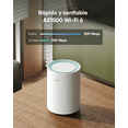 thumbnail image 4 of Mesh Wifi 6 Ax1500 Router Wifi Gigabit Cudy M1500(2-pack) Cobertura 200m², Conecta 120 Dispositivos, Control Parental, Compatible Con 1000mbps, Red Estable Y Rápida Para Casa Grande, 4 of 8