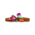 thumbnail image 2 of Kensie Girl Colorful Footbed Sandals (Little Kid Sizes) - Multicolored, 4, 2 of 6