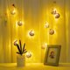 thumbnail image 5 of Inteprter Lesser Bairam Ramadan Lights Gold LED Night-lights the Festival of Fast-breaking Decorations Party Supplies Iluminación navideña 3m, 5 of 6