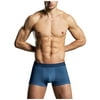 Mens Underwear Comfortable Elastic Waist Boxer Solid Color Large Size Underwear