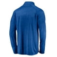thumbnail image 3 of Men's Fanatics Royal Kentucky Wildcats Striated Raglan Lightweight Quarter-Zip Top, 3 of 3