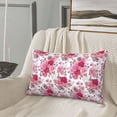 thumbnail image 5 of Honeii Peonies And Roses Decorative Throw Pillow Case - Elevate Your Couch, Sofa, or Bed with Stylish Home Decor, Perfect Gift Idea-20"x30", 5 of 6