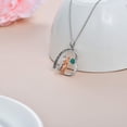 thumbnail image 2 of SISGEM Sisters Gifts for Sisters Sterling Silver Sisters Heart Necklace Always My Sister Forever My Friend Christma Birthday Jewelry Gifts for Sisters, 2 of 7