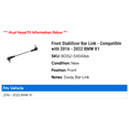 thumbnail image 2 of Front Stabilizer Bar Link - Compatible with 2016 - 2022 BMW X1 2017 2018 2019 2020 2021, 2 of 2