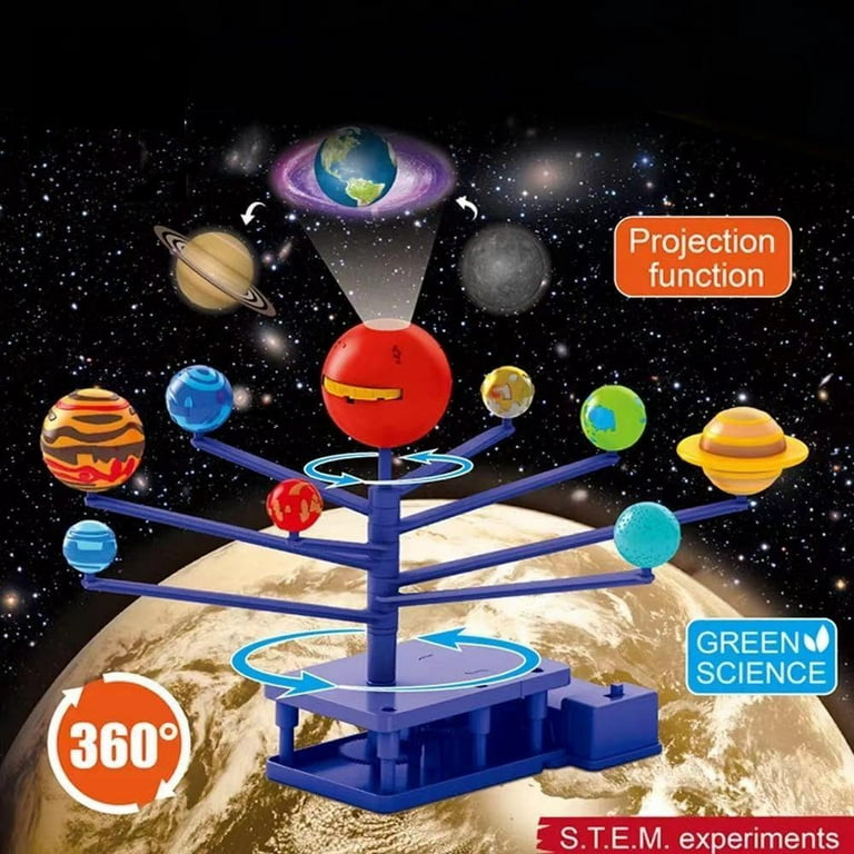 Science Can STEM Kids Planetary Solar System Model with Electronic