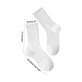 thumbnail image 4 of BRICH Oktoberfest Crew Socks Funny Socks Gift for Men Women 01-White One Size, 4 of 5