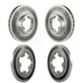 thumbnail image 1 of Genius Front Rear Coated Disc Brake Rotors Kit for Car Ford Transit-250 Transit-150 Transit-350 KG-100810, 1 of 9