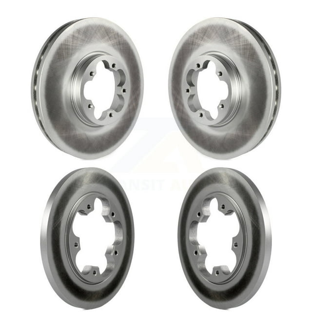 Genius Front Rear Coated Disc Brake Rotors Kit for Car Ford Transit-250 Transit-150 Transit-350 KG-100810