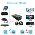 thumbnail image 4 of HD 1080P HDMI-Compatible con adaptador VGA Salida VGA Convertidor portátil (Negro) Likrtyny  Componentes de Computadoras, 4 of 8