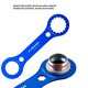 thumbnail image 5 of Wosthever 1 par de llaves de bicicleta, herramientas de reparación portátiles, llave de soporte inferior de Metal, llave de eje central para bicicleta Ciclismo A (BB-44) Wosthever OD001869-01, 5 of 6
