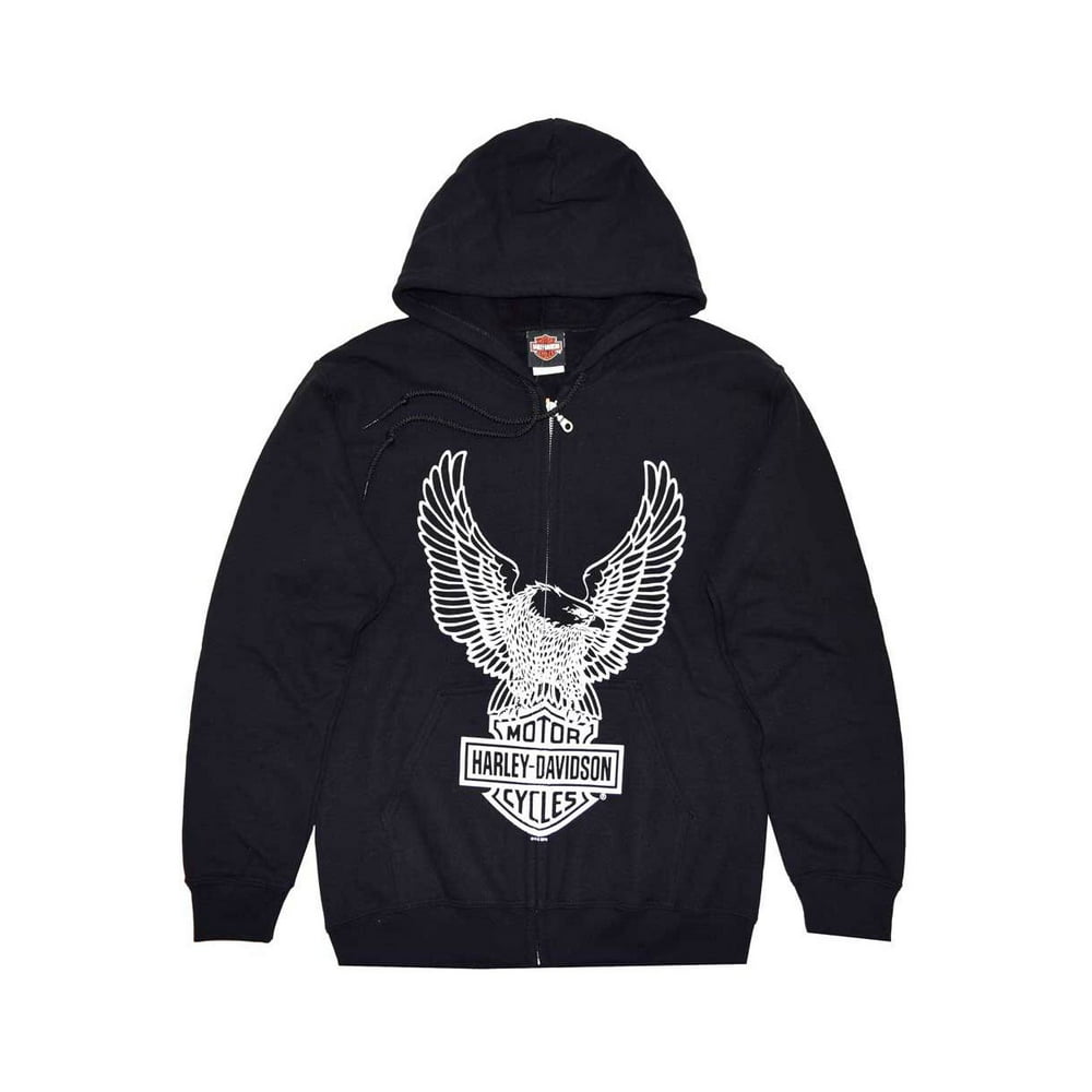 Harley-Davidson - 3X-Large Men's Eagle Hoodie, Hooded Sweatshirt Zip ...