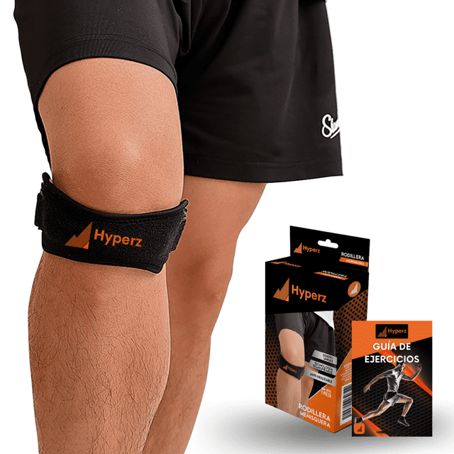 Rodillera Menisquera Deportiva De Compresión Meniscos Rótula Ortopédica HYPERZ 1