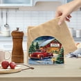 thumbnail image 5 of Ryvnso Vintage Truck Christmas Acrylic Napkin Holder Table Kitchen Paper Tissue Organization, 5 of 7