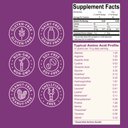 Live Conscious Collagen Peptides Powder, Unflavored, Grass-Fed Types I & III, Skin, Hair, Nails & Joint Support, 30 Servings