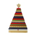 thumbnail image 2 of Northlight Adjustable Wooden Christmas Tree Decoration - 15.5" - Multicolor, 2 of 3