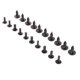 thumbnail image 1 of 2x 10 Piezas de Parachoques de Coches Remache Retenedor Clip para Golf 4 Sharpla Clip de parachoques de guardabarros de coche, 1 of 8