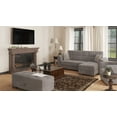 thumbnail image 3 of Ottomanson Origins Air Convertible L-Shaped Sectional Sofa, Gray Microfiber, 3 of 6