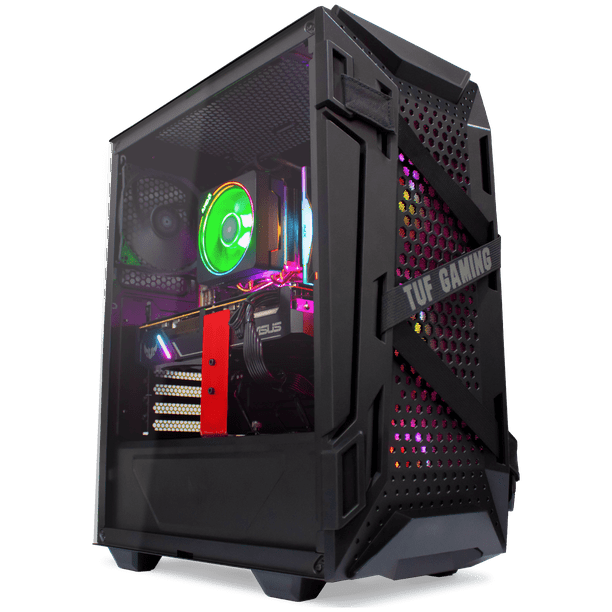 PC Gamer Xtreme TUF AMD Radeon RX 6600 XT Ryzen 3700X 16GB SSD