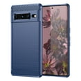 thumbnail image 1 of PANDACO Navy Brushed Metal Case for Google Pixel 7 Pro, 1 of 5