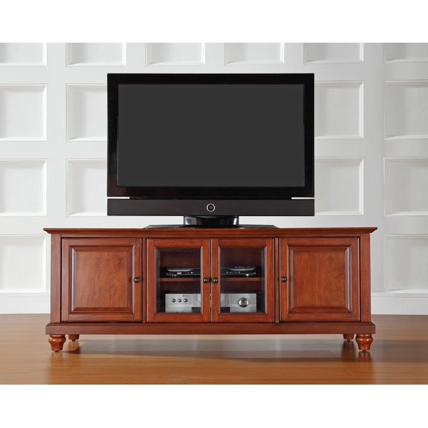 Crosley Cambridge 60" Low Profile TV StandColorCherry