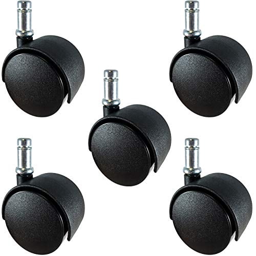 CasterHQ Stahl Lenkrollen Set – 4 Stück, 20,3 Cm Durchmesser, 5.000 Lbs Kapazität, Ideal Für Werkzeugwagen