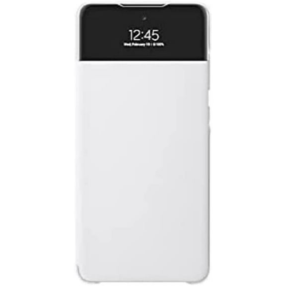 Samsung Galaxy A72 S View Wallet Cover White - EF-EA725PWEGEE