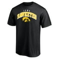 thumbnail image 2 of Men's Black Iowa Hawkeyes Line Corps T-Shirt, 2 of 3