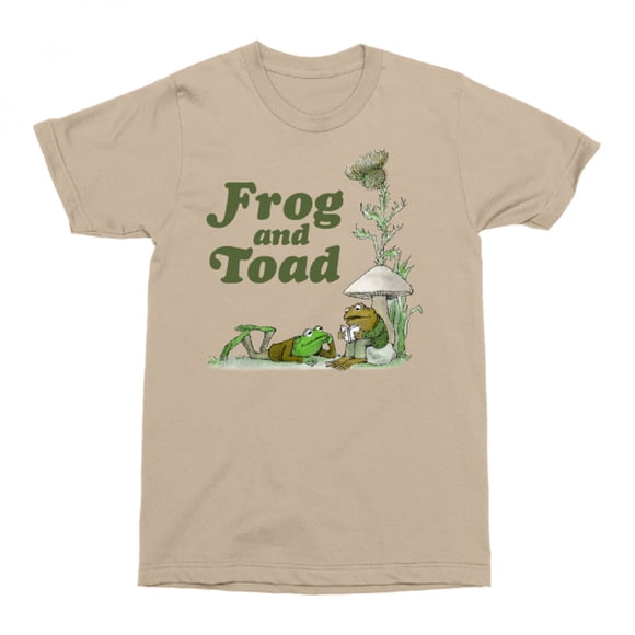 Frog and Toad Relaxant avec un Livre T-Shirt-2XLarge