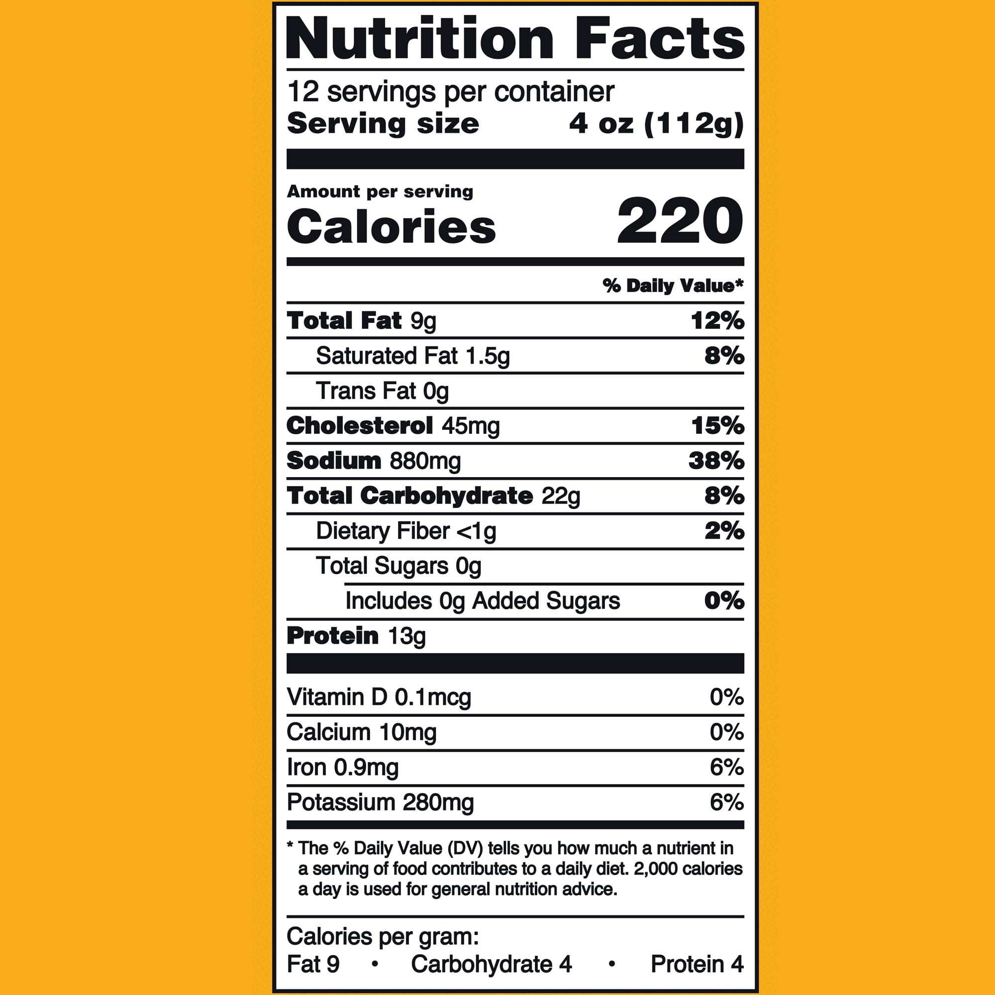 Great Value Famous Chicken Fingers, 48 oz (Frozen)
