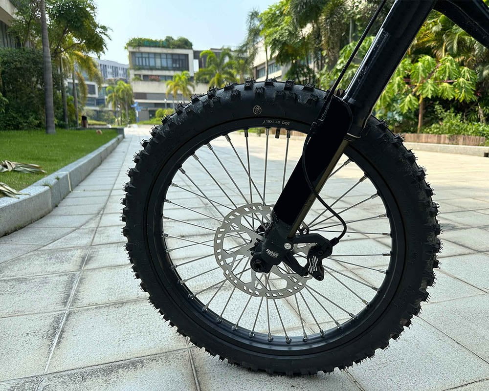 Freego Natkie N1 All-Terrain Electric Motorcycle Bike, Electric Dirt Bike 8000W(Peak) Mid-Mounted Motor 72V/30AH Removable Battery, Max Speed 50MPH/75Miles Off Road Electric Mountain Bike