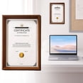 thumbnail image 1 of ⚡ Big Sale ! Certificate Frame Solid Wood Authorization Certificate Award Frame, 1 of 4