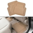 thumbnail image 6 of Motor Trend Performance Plus Rubber Car Floor Mats - Heavy Duty Semi-Custom All-Weather Liners - 4pc Set, 6 of 9