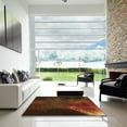 thumbnail image 7 of Ahgly Company Machine Washable Indoor Rectangle Transitional Mahogany Brown Area Rugs, 5' x 8', 7 of 7