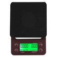 thumbnail image 1 of Sensitive Portable Kitchen Scale, Coffee Scale, Electronic Black For Coffee Shop Kitchen Accessory Home Wine Red 5KG/0.1, 1 of 8