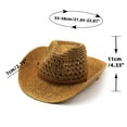 thumbnail image 2 of Stylish Sun Hat with Breathable Design & Adjustable Ties - Outdoor Activities, Vacations, All Seasons, 2 of 3