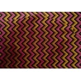 thumbnail image 4 of oneOone Cotton Silk Fabric Chevron Geometric Printed Fabric 1 Yard 42 Inch Wide, 4 of 4