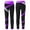 Dark Purple, variant on Kids Girls Figure Ice Skating Spiral Pants Athletic Gymnastics Dance Leggings Yoga Pants Green 8
