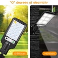 thumbnail image 1 of Luces con sensor de movimiento con energía solar Luces LED Encendido/apagado automático Iluminación de peldaños libre decorativa a B shamjiam luz de paisaje al aire libre, 1 of 8