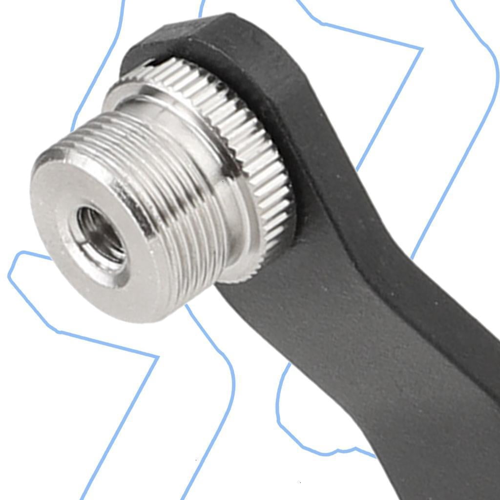 5/8inch Male to 1/4inch Thread Screw Adapter Microphone Stand Adapter for Microphone Holder Camera Mount Tripod Accessor