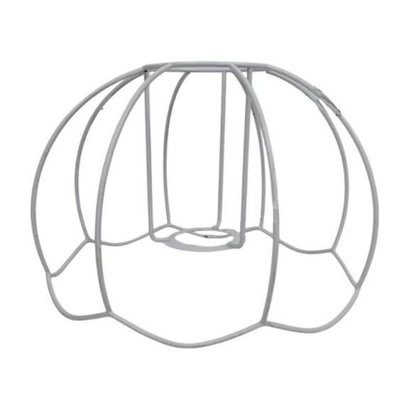 TOOYFUL Metal Cage , DIY Lampshade Frame, Industrial Pendant Light Decorative Wire Lamp Shade for Ceiling Light Table Lamp B