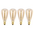 thumbnail image 1 of 4X Bombillas Vintage E14 220V ST48 Bombillas Incandescentes 25W 40W 60W Luz Retro de Filament para Colgante, 1 of 5