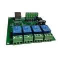 thumbnail image 3 of 2X LAN Ethernet RJ45 TCP / IP WEB Tarjeta de Control Remoto con Relé de 4 Canales Controlador de Red UDP W5500, 3 of 8