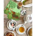 thumbnail image 4 of Green St. Patrick's Day Kitchen Dish Towels for Drying Dishes Set of 3, Green Lucky Clovers Dog Waffle Weave Microfiber Hand Tea Bathroom Towels Quick Dry & Absorbent Towel 15.7x23.6, 4 of 7