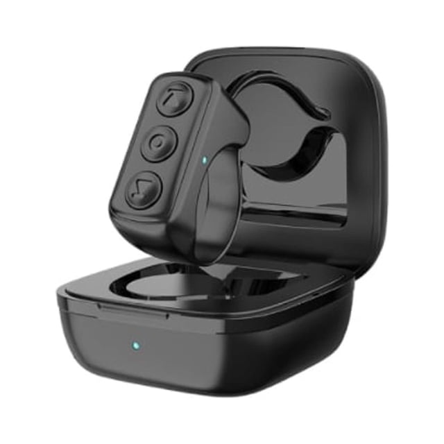 Télécommande Bluetooth pour Caméra, Télécommande Bluetooth Tourne-Page pour Téléphone Caméra Déclencheur à Distance Bouton Selfie