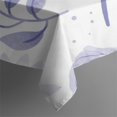 thumbnail image 5 of Floral 52" Square Waterproof Tablecloth, Floral Print Polyester Table Cover, 5 of 6