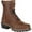 DARK BROWN, variant on Rocky Square Toe Logger Composite Toe Waterproof Work Boot