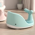 thumbnail image 3 of Asiento de baño Macarena con Ventosa para bebé Respaldo Verde, 3 of 8